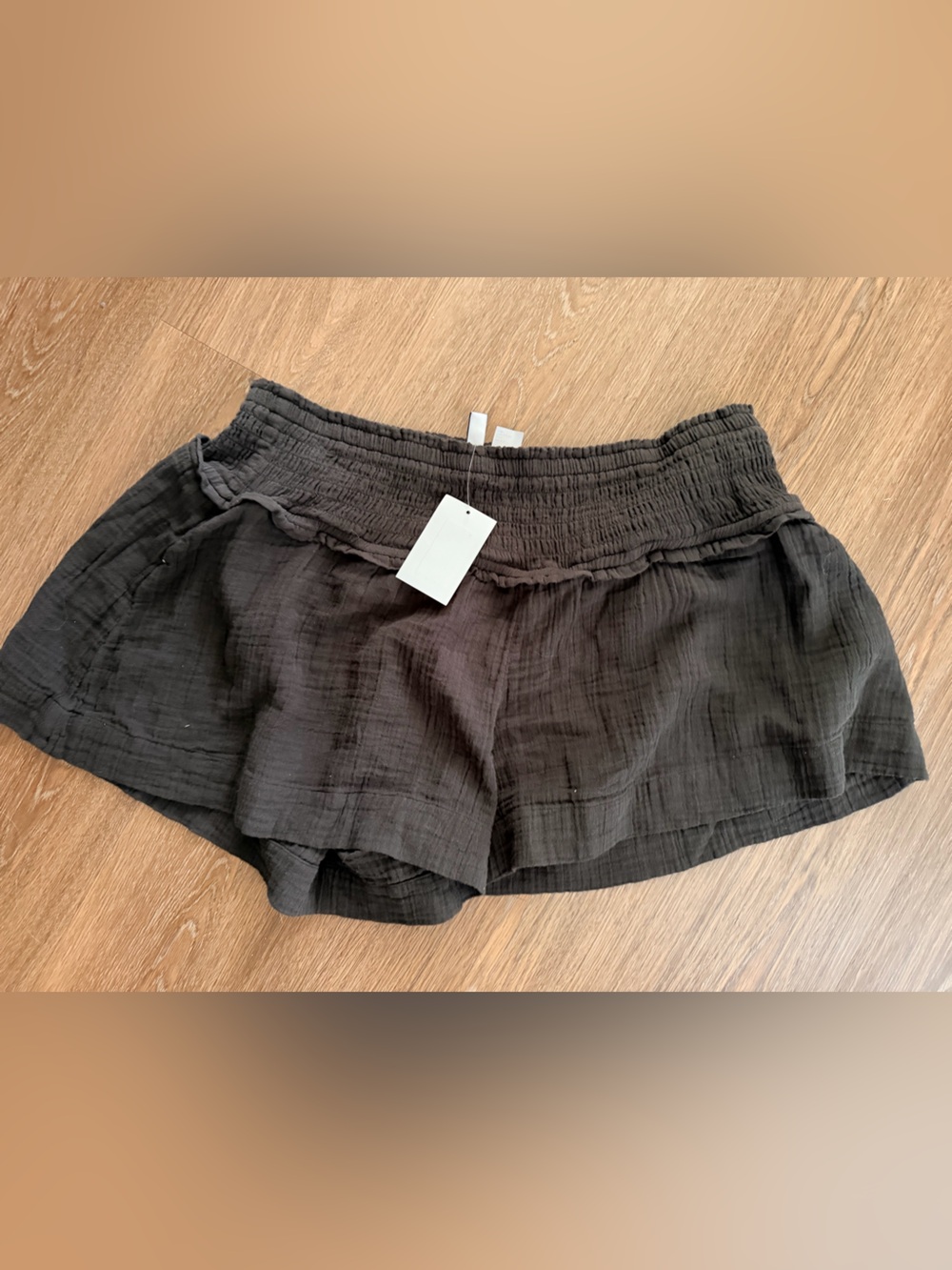 H&M Black Layered Skirted Shorts